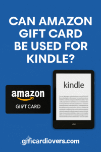 can amazon gift card be used for kindle